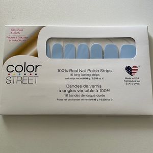 Color Street “Aspen Sky” nail strips